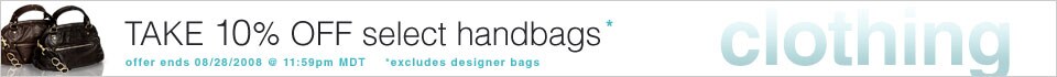 10% Off Handbags